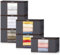 Lifewit 6 Pack Large Clothes Storage Bags Boxes with Lids, 75L Wardrobe Storage Organiser Packing Boxes for Moving House with Reinforced Handle Thick Fabric for Clothing Towel Blanket Bedding, Gray