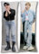 Qzobund Hug Body Pillow Case Singger Kissenbezug für Fans, 50 x 150 cm (Han Ji Sung)