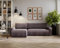 MKS MEBLE Cord Sofa, Cord Couch, Sofa L-Form mit Schlaffunktion und Bettkasten, Schlafsofa Cord, Ecksofa, Eckcouch, Couchgarnitur Ecke Bettcouch - Argos - Braun Cord
