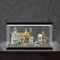 FYHCY Transparente Vitrine aus Acryl, kompatibel mit Le*Go 10316 Herr der Ringe, Burg Bruchtal, transparente, staubdichte Vitrine (Modell Nicht im Lieferumfang enthalten) C,3MM