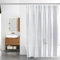 Aeici Rideau de Douche 200x200, Rideau de Douche Motif Salle de Bain Baignoire Semi Transparent