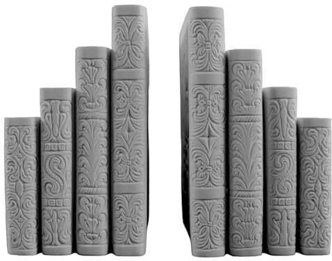 CBAM Buchstützen aus Marmor, dekorative Skulptur, Heimdekoration, Höhe 15 cm