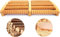 PARENCE.- Masseur de pieds en bois. Appareil de Massage des Pieds • Drainage Lymphatique & Solution de Relaxation Manuel