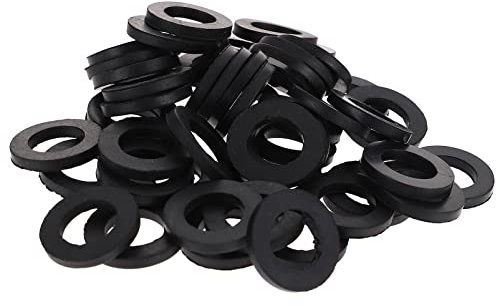 BESPORTBLE 1 Satz Schlauchdichtung Wasserschlauchtülle Schlauchsprühdüse Düse Für Gartenschlauch Schnellkupplungen Für Wasserschläuche Hochdruckreiniger Nitrilkautschuk Black 100st