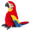 Quahzify Papagei Plüschtier, 30cm Vogel Papagei Stofftier Kuscheltier, Parrot Plüsch Spielzeug für Kinder, Niedliche Papagei Plüschpuppen Plüschtiere Geschenke für Jungen und Mädchen