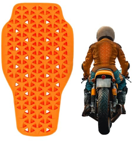 SKJJM Paraschiena Moto, Protezioni Moto Certificate Rimovibili, Protezione Schiena Moto Certificato CE Alta Sicurezza, Protezioni Moto Comfort Leggero Morbido Sicurezza, Unisex Adulto