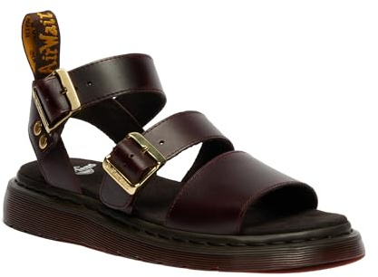 Dr Martens Gryphon Strap Sandalen, Schwarz, Größe 36, Charro Atlas Leder, 38 EU