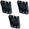 Aerzetix Lot de 3 Supports de Piles pour 3 Piles AAA LR3