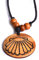 J[B] Pendentif rond Coquille Saint-Jacques