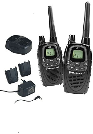 Midland Nr.3 Funkgeräte Kofferset G7 XTR ohne Akkus ohne Headset