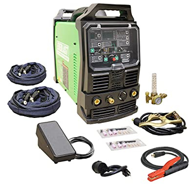 Everlast PowerTIG 255EXT Digital AC/DC TIG Stick Pulse Inverter Welder 110v/220v Dual Voltage