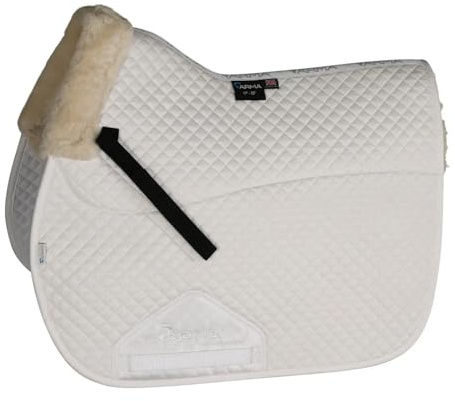 Shires – tamaño completo rendimiento Supafleece silla de montar, natural