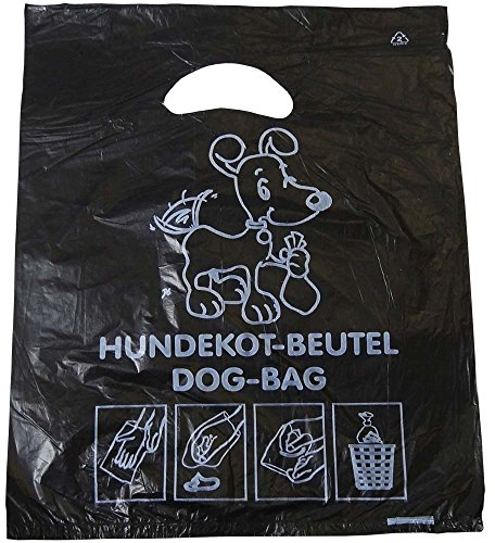 500 stabile Hundekotbeutel | reißfest, blickdicht & hygienisch | praktische Hundetüten für unterwegs & öffentliche Spenderboxen | einfach abreißbar, extra stark & ideal für Privatpersonen & Gemeinden