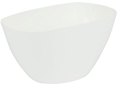 Prosperplast Blumentopf kunststoff COUBI, Weiß 1L - 19,8x13x10,2 cm