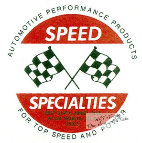 Speed Specialities Aufkleber