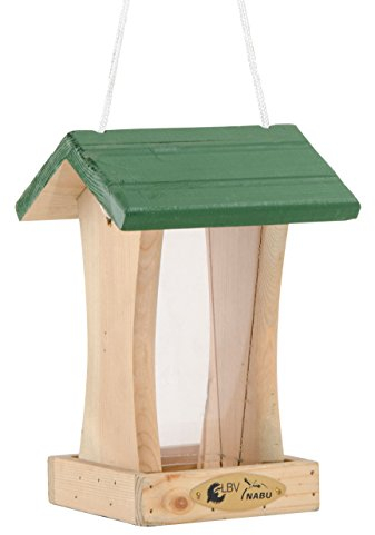 CJ Wildlife 930220815 Wildvogel-Futterhaus St. Louis aus FSC-Holz - empfohlen vom NABU und dem LBV