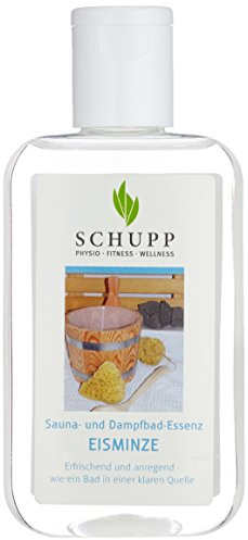 Schupp Sauna- und Dampfbad-Essenz Eisminze 200 ml, 1er Pack (1 x 200 ml)