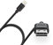 tizi flip – Lightning Ladekabel mit doppeltseitigem USB-Flip Stecker (50cm, schwarz), Apple Mfi Zertifiziert, Daten- und Ladekabel mit reversiblem Stecker.