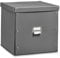 Zeller 17629 Aufbewahrungsbox, Pappe, grau, 33,5 x 33 x 32 cm