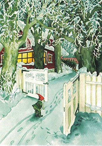 Inge Löök Nr. 213Zwerg am Tor Größe: 10,5x15 cm