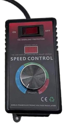 Limtula Controller A velocità Variabile Variabile 110 V/220 V Controller velocità del Motore con Protezioni Sovraccarico per Regolatore Tensioni Elettroniche Controllo Precisa del Motore