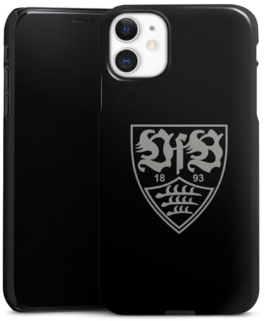 Premium Case kompatibel mit Apple iPhone 11 Smartphone Handyhülle Schutzhülle glänzend Offizielles Lizenzprodukt VfB Stuttgart Bundesliga