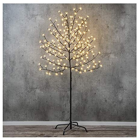 Kirschblütenbaum LED Kirschblüten Baum 1,5m / 1,8m Lichterbaum Leuchtbaum Lampe Kirschblüte (180 cm)