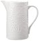Maxwell & Williams - Pichet en Grès Moulé, Collection Panama, 1.4 L - Blanc
