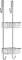 Bamodi Duschablage – Duschregal zum Hängen – Edelstahl – Maße: 70 x 18,5 x 21 cm, SIlber