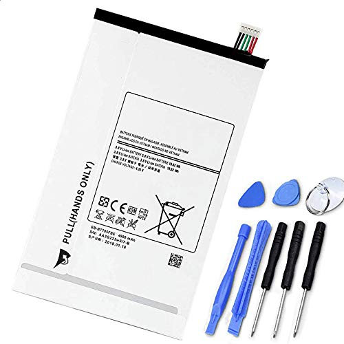 7XINbox EB-BT705FBE EB-BT705FBC EB-BT705FBU batteria Sostituzione per Galaxy Tab S 8.4 '' SMT-705 T700 SM-T700 SM-T701 SM-T705C SM-T705D SM-T705M SM-T705Y SM-T707 SM-T707A SM-T707V (3.8V 18.62Wh)