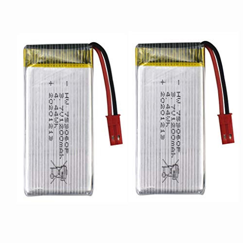 ZYGY 2PCS 3.7V 1200mah lithium battery for SP650 aerial drone quadcopter spare parts remote control helicopter battery