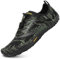 SAGUARO Barfußschuhe Herren Fitnessschuhe Damen Barfussschuhe Schnell Trocknend Traillaufschuhe rutschfest Unisex Aquaschuhe Atmungsaktiv Leicht Sommer Outdoor Wasserschuhe SchwarzGrün 47 EU