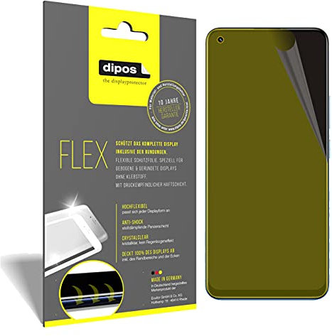 dipos I 2X Protector de Pantalla Compatible con OPPO Realme 8 Pro - Cobertura 100% para Pantalla I 3D Full Cover láminas Protectoras
