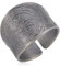 LIKGREAT Siegel der Lilith Ring Lilith Siegel Satanischer Dämon Siegel Talisman Amulett Ringe Kupfer Offener Ring Band Gothic Hexe Heidentum Schutz Religiöser Schmuck Geschenke für Frauen (Silber)