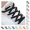 Handshop 2 Paires Lacets Sans Laçage, Lacets Élastiques Plats avec Verrou pour Enfants et Adultes, Lacets Chaussures de Sport de pour Toutes Les Chaussures