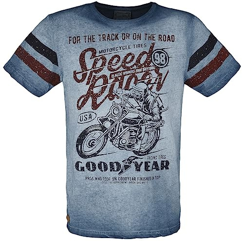 Goodyear Men T-Shirt Comfort fit Männer T-Shirt blau
