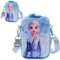 YGCHEN Prinzessin Handtasche für Frozen Umhängetasche Kinderhandtasche Mädchen Taschen Elsa Schultertasche für Kinder Mädchen zum Ausgehen Reisen (1 * Blau)