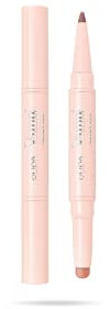 Pupa Matita Labbra Vamp! Creamy Duo (002 Medium Nude) Matita Labbra Contouring & Rossetto Brillante per Labbra più piene e carnose - Disponibile in 12 Varianti Colore
