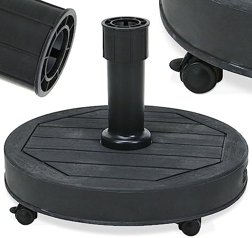Vilde Schirmständer Sonnenschirmständer Sonnenschirmfuß Sockel für den Garten 27 kg