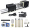 RATTMMOTOR DIY Mini Holz Drehmaschine Fräsmaschine 100W 24V Fräsmaschine Werkzeug Schleifen Polieren Perlen, CNC Holzbearbeitung Werkzeug (Multifunktions-Set)
