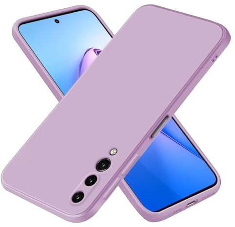 EASSGU Custodia per HUAWEI P20 Pro (6.1 Inches), Cover Morbida in Silicone TPU - Erba Viola