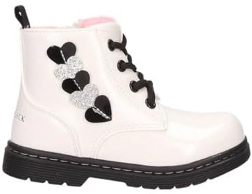 Lumberjack Odette, Stivaletti Bassi con Lacci Bambina, Bianco, 25 EU