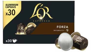 L Or Cafe en Capsules Forza (intensite 9) - La boite de 30, 156g