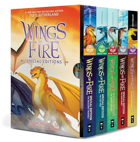 Wings of Fire 1-5 Special Edition Boxset