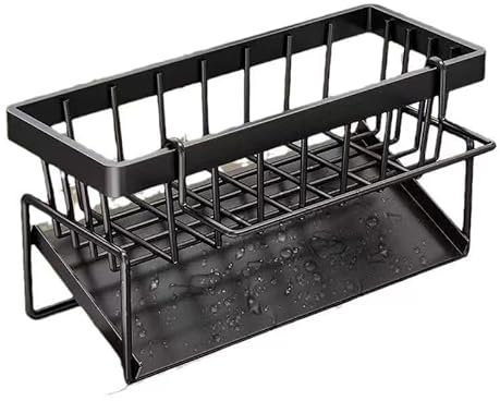 CASANTIA|Organizador Soporte Estropajo Fregadero, Organizador Cocina, Guarda Esponjas Fregadero