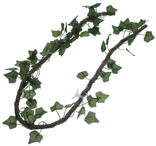 CIYODO 1satz Flexible Reptile Climbing Vine Mit Künstlichen Blättern Dekorative Fake Vine Für Terrarium Und Reptilienhabitat Für Schlangen Eidechsen Und Frösche