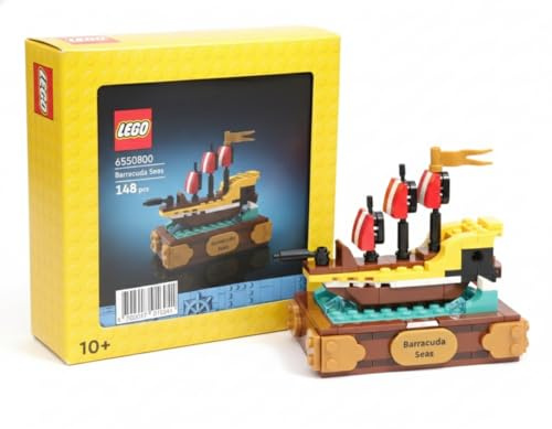 LEGO® 5009044 Promotional Set – Barracuda Seas Piratenschiff, Mini-Bauset mit Piratenmotiv, Sammlerstück für Kinder und Erwachsene
