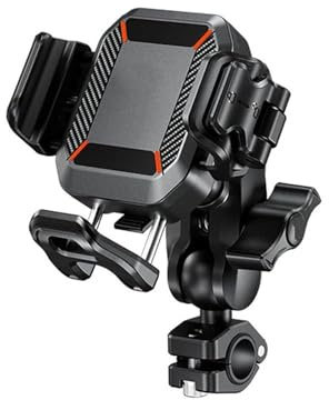 Navigator Telefon Halter Motorrad Telefon Halterung Mit Vibration Dämpfer Handy Halter Bike Roller ATV Navigation Srand Für 54-72 GPS Navigator Halterung(M33-C6)