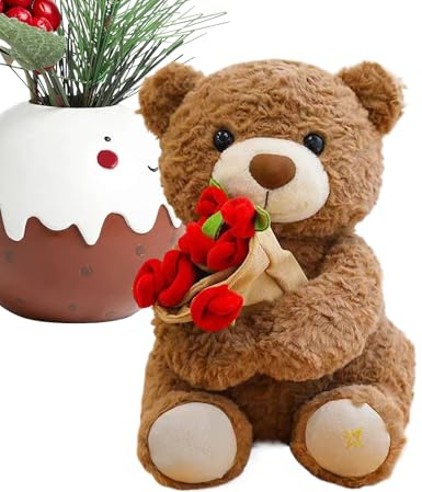Generico Ours Doux pour Fleurs, Ours de Petite Amie, Filles, Femmes, Mariage, Anniversaire