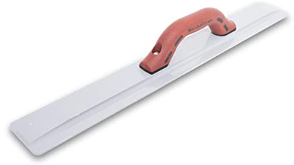 Marshalltown Beveled End Magnesium Hand Float, 50.8 cm, DuraSoft Handle, Cast Magnesium Blade, Made in USA, 146D